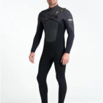 C-Skins NuWave Mens ReWired 4:3 Chest Zip Steamer LS