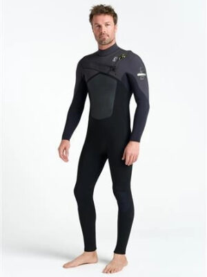 C-Skins NuWave Mens ReWired 4:3 Chest Zip Steamer LS
