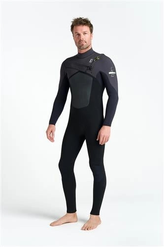 C-Skins NuWave Mens ReWired 4:3 Chest Zip Steamer LS