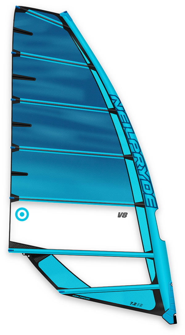 Neilpryde V8 2025 C1 Blue/Deep Aqua / 7.2