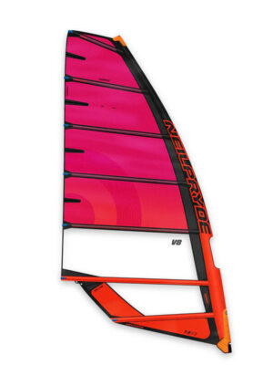 Neilpryde V8 Sail 2026 C3 Rubine Red/Juicy Orange / 8.2