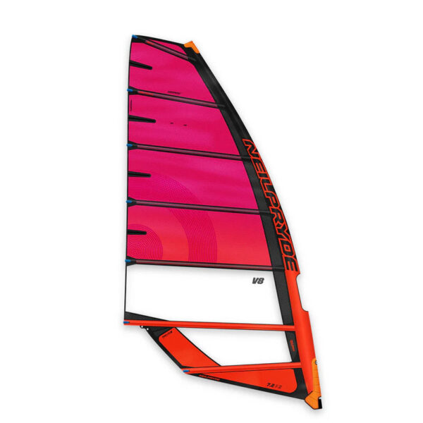 Neilpryde V8 Sail 2026 C3 Rubine Red/Juicy Orange / 8.2