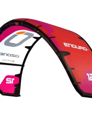 Ozone Kite ENDURO V5 with Technical Bag 2026 (7.0, Red/Rubine Red/White)
