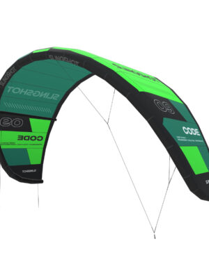 Sligshot Kite Code V1 (Teal / Green, 10m²)
