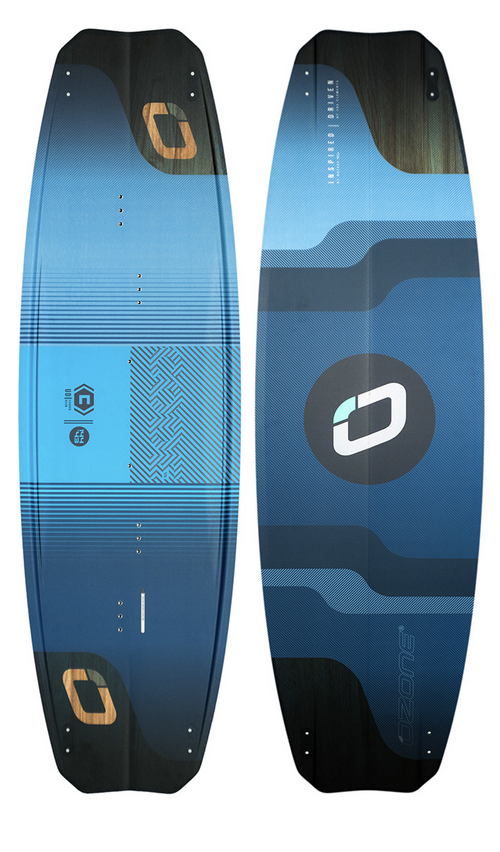 Ozone Kiteboard CODE V4 Performance Freeride 2023 (141x42, Orange)