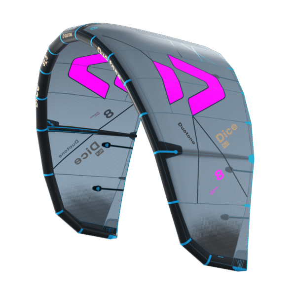 Duotone Kite Dice SLS 2026 (C03:dark-grey/pink, 8)