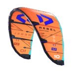 Duotone Kite Rebel SLS 2025 (C04:orange/blue, 12)
