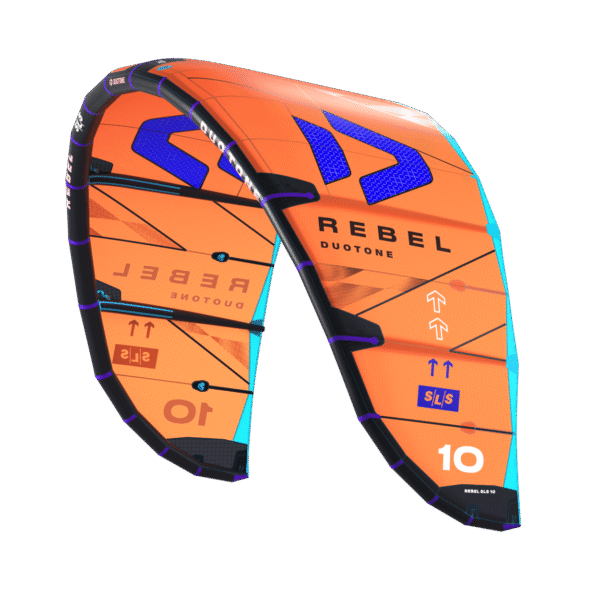 Duotone Kite Rebel SLS 2025 (C04:orange/blue, 12)