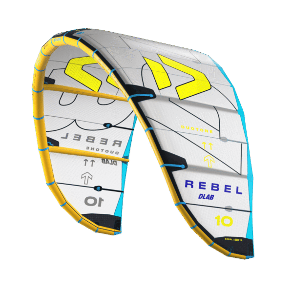 Duotone Kite Rebel D/LAB 2025 (C03:grey/lime, 9)