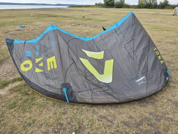 Gebraucht Duotone Evo D/LAB 2026 Kite 8 m² Dark Grey/Lime